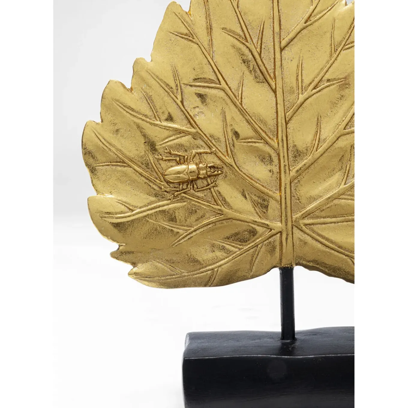 Objet Décoratif Leaves Dore 22Cm