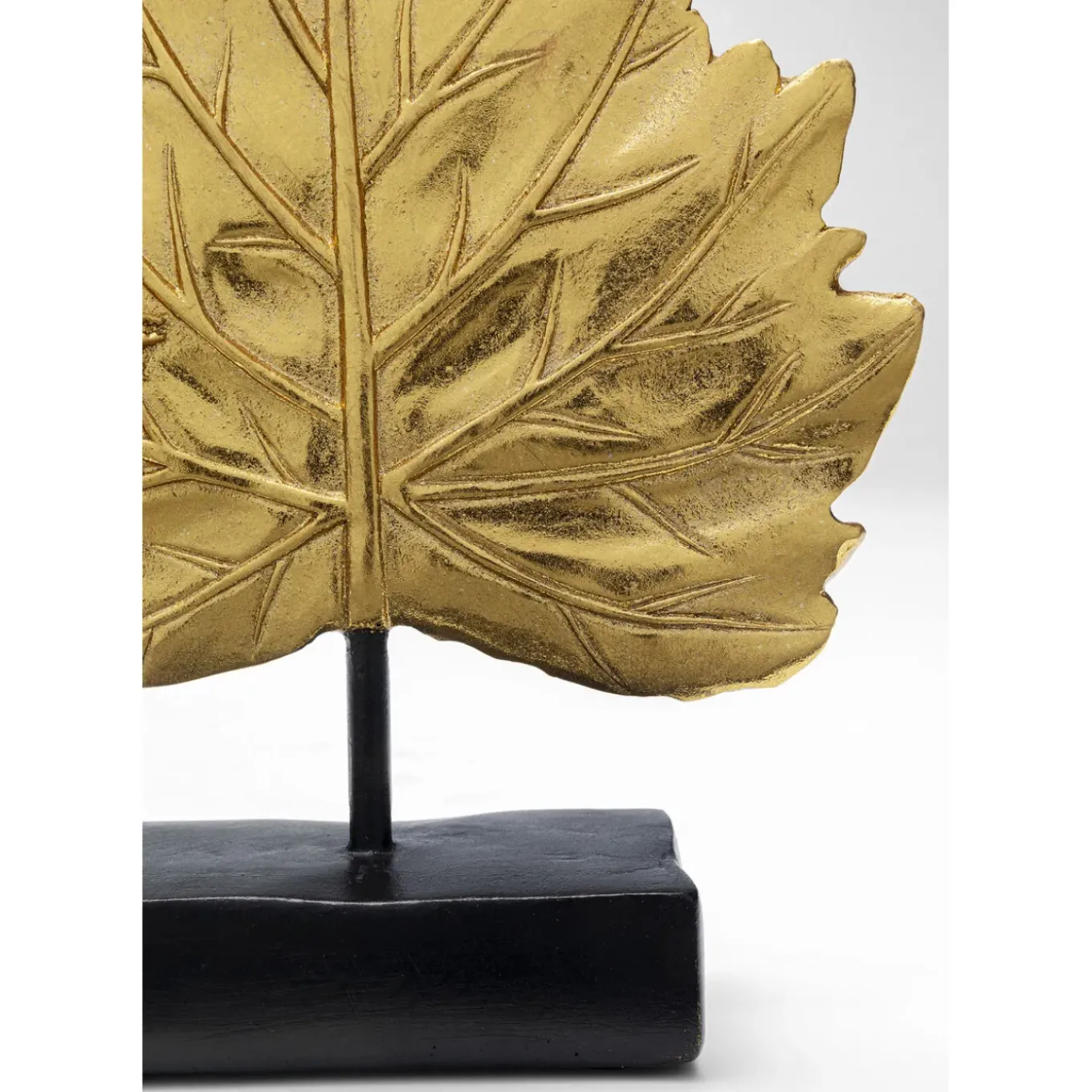 Objet Décoratif Leaves Dore 22Cm