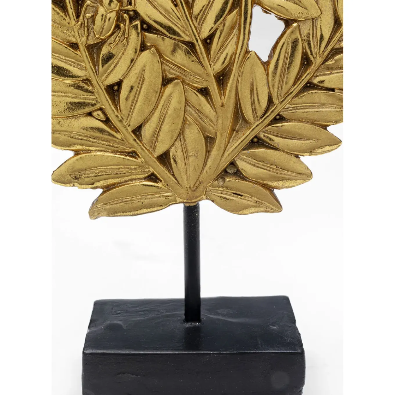 Objet Décoratif Leaves Dore 30Cm