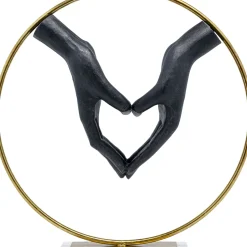 Objet Décoratif Éléments Heart Hand 62Cm