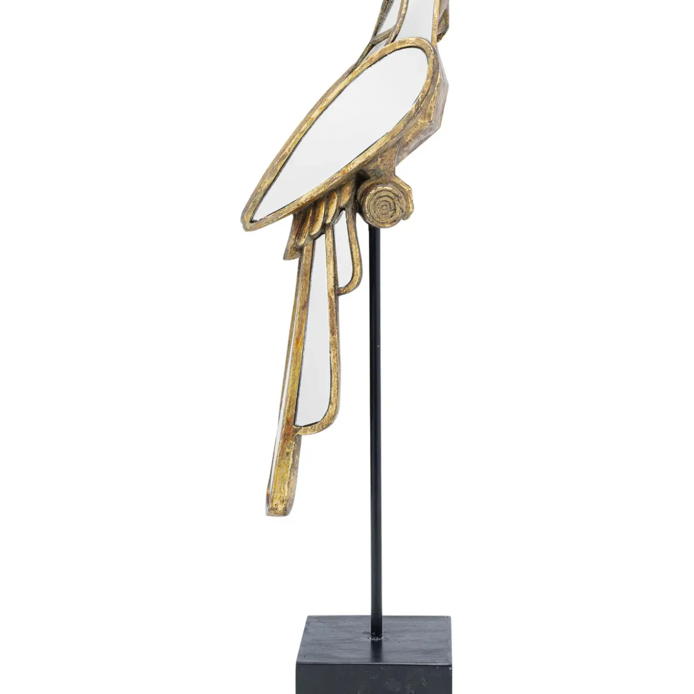 Objet Décoratif Mirrored Parrot 53Cm