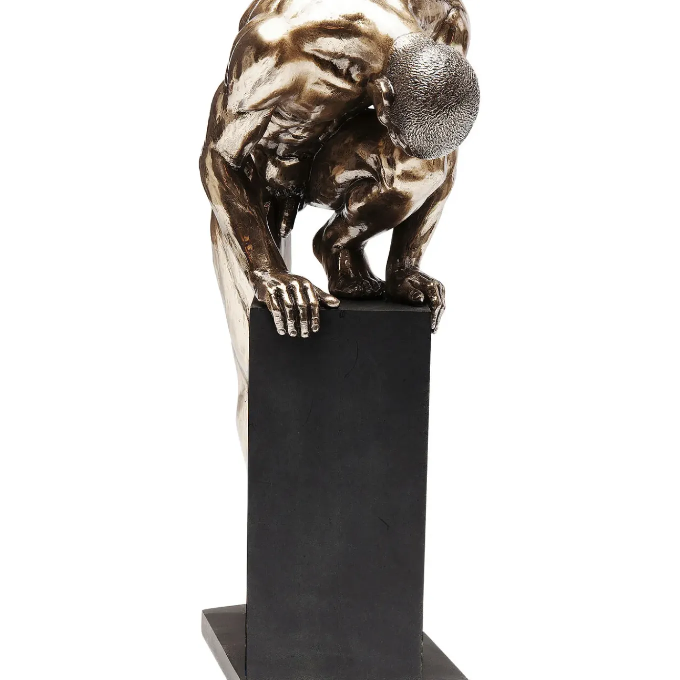 Objet Décoratif Nude Man Stand Bronze 35Cm