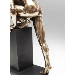 Objet Décoratif Nude Man Stand Bronze 35Cm