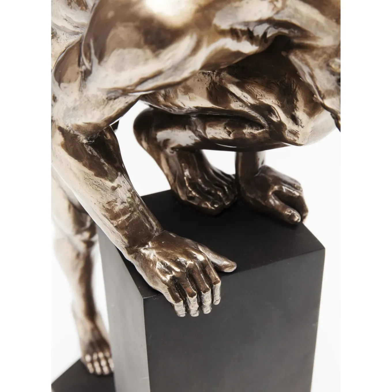 Objet Décoratif Nude Man Stand Bronze 35Cm