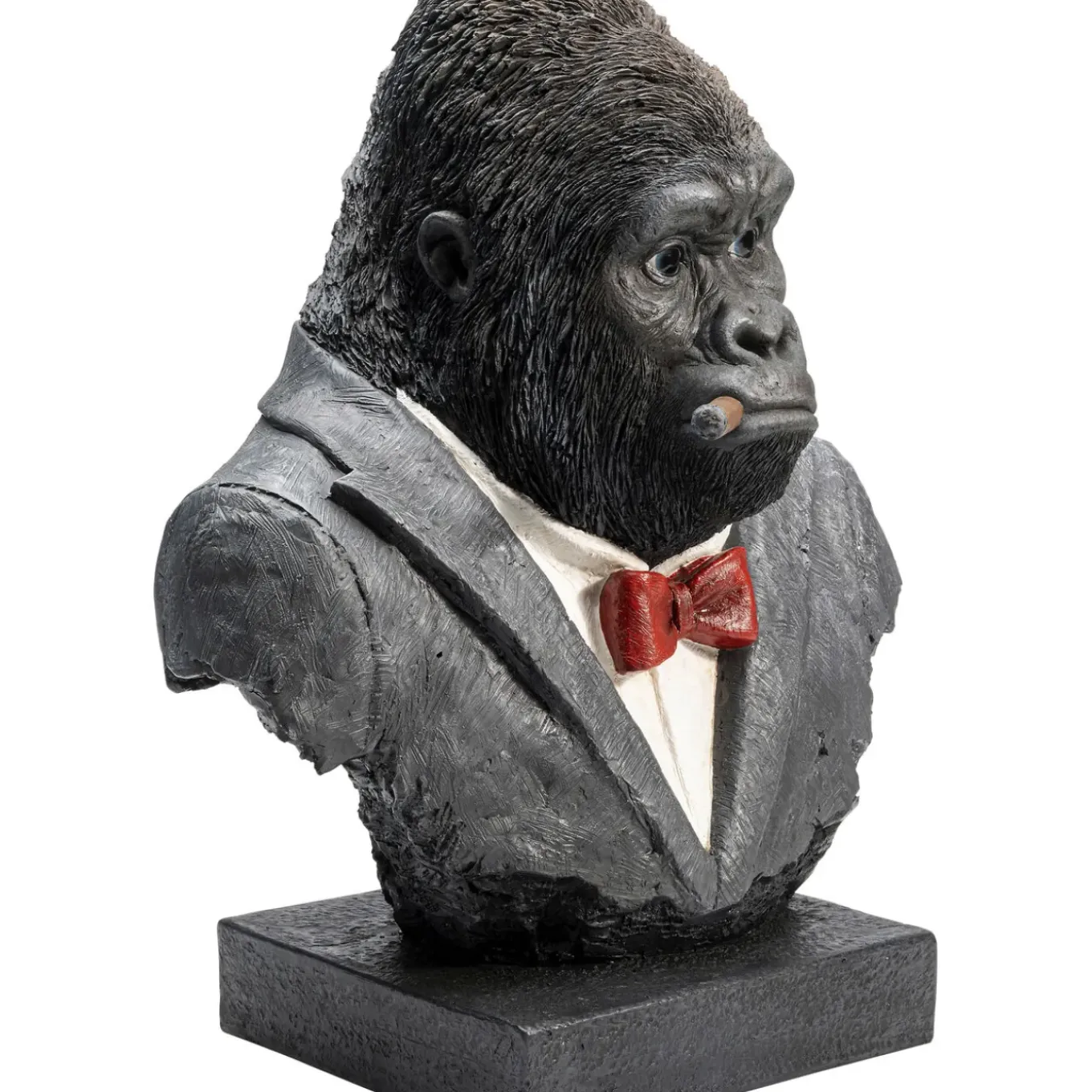Objet Décoratif Smoking Gorilla 48Cm