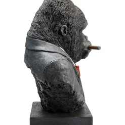 Objet Décoratif Smoking Gorilla 48Cm
