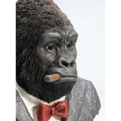 Objet Décoratif Smoking Gorilla 48Cm