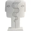 Objet Décoratif Symmetric Face 28Cm