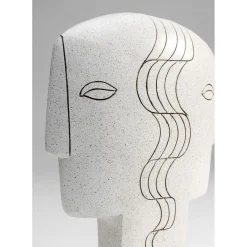Objet Décoratif Symmetric Face 28Cm