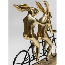 Objet Décoratif Tandem Rabbits 34Cm