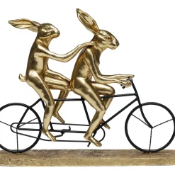Objet Décoratif Tandem Rabbits 34Cm