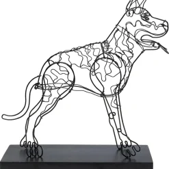 Objet Décoratif Wire Attack Dog 36Cm