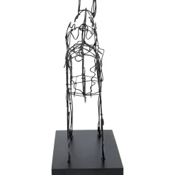 Objet Décoratif Wire Attack Dog 36Cm