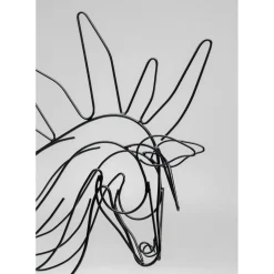 Objet Décoratif Wire Horse 51Cm
