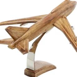 Objet Décoratif Wood Plane 25Cm