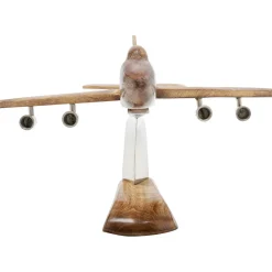 Objet Décoratif Wood Plane 25Cm