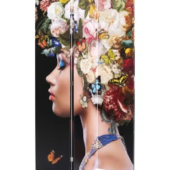 Paravent Flowery Shoulder Vs Bunch Flowers 120X180