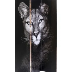 Paravent King Lion Vs Cat Girl 120X180