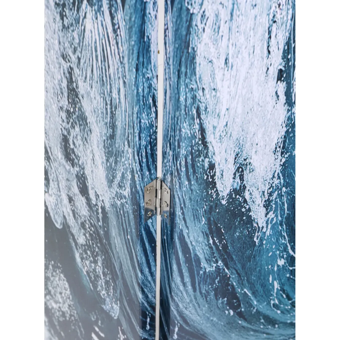 Paravent Triptychon Wave Vs Palms 120X180
