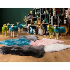 Peau De Mouton 95 Cm Silver