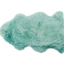 Peau De Mouton 95 Cm Turquoise