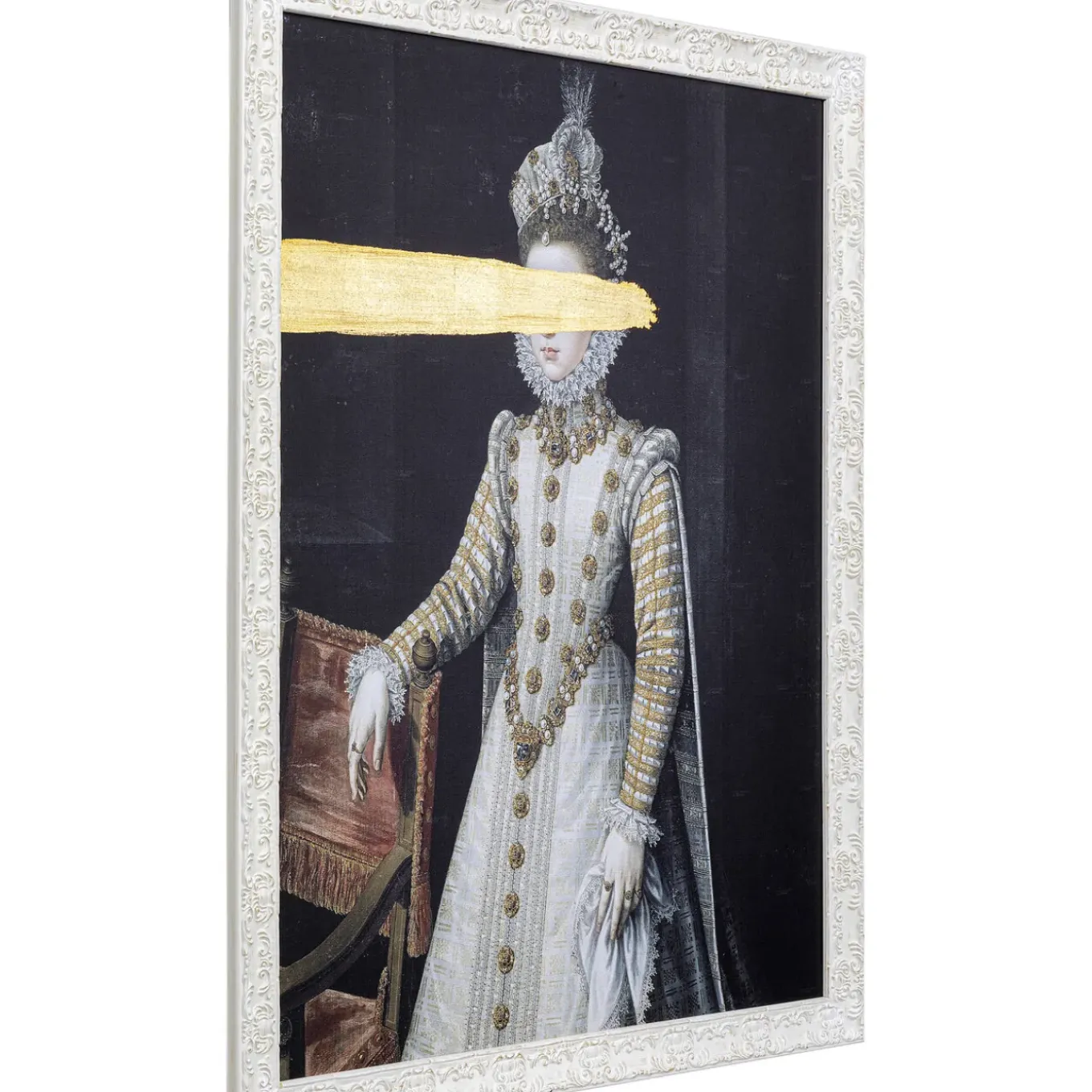 Peinture A L Huile Frame Incognito Baroness 80X100