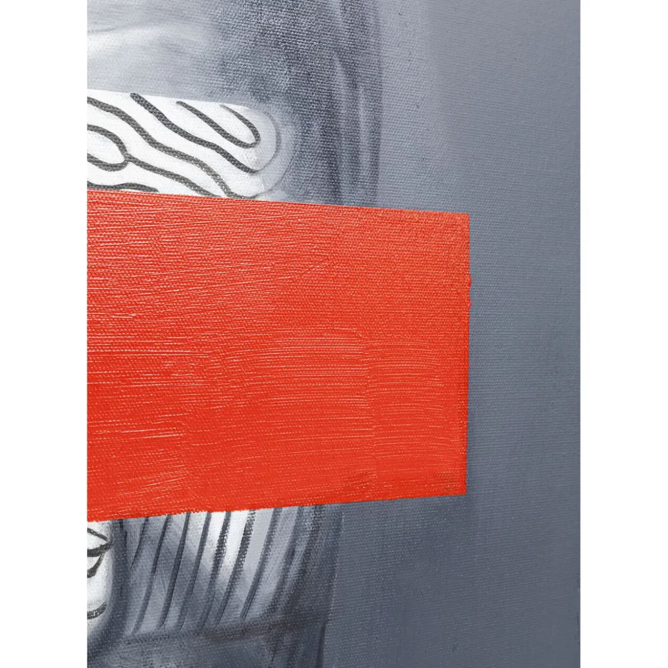 Peinture A L Huile Frame Incognito Philosophy 80X1