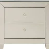 Petite Commode Luxury Champagne 2-Tiroirs
