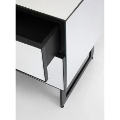 Petite Commode Soran Noir 49X50Cm