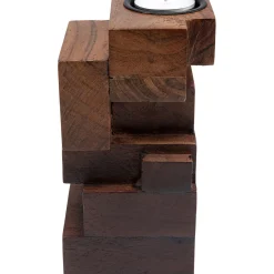 Photophore Wood Tetris 17Cm