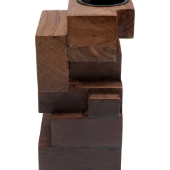 Photophore Wood Tetris 17Cm