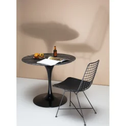Pied De Table Invitation Noir O60Cm