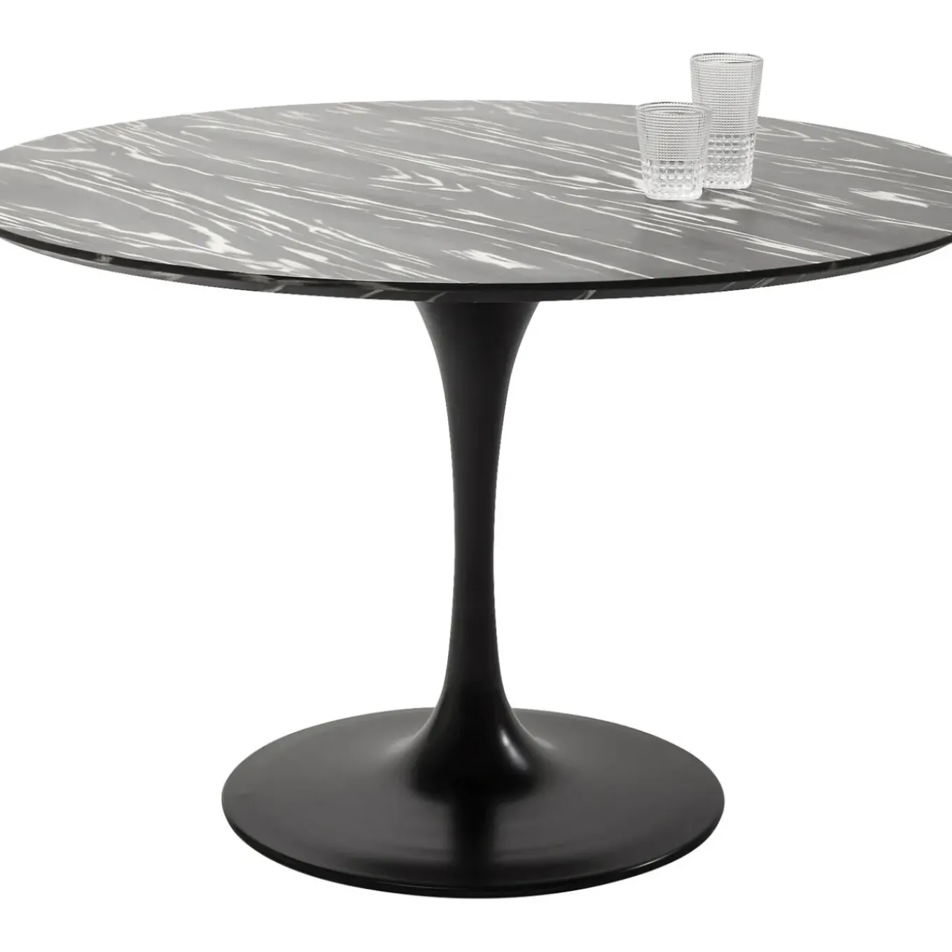 Pied De Table Invitation Noir O60Cm