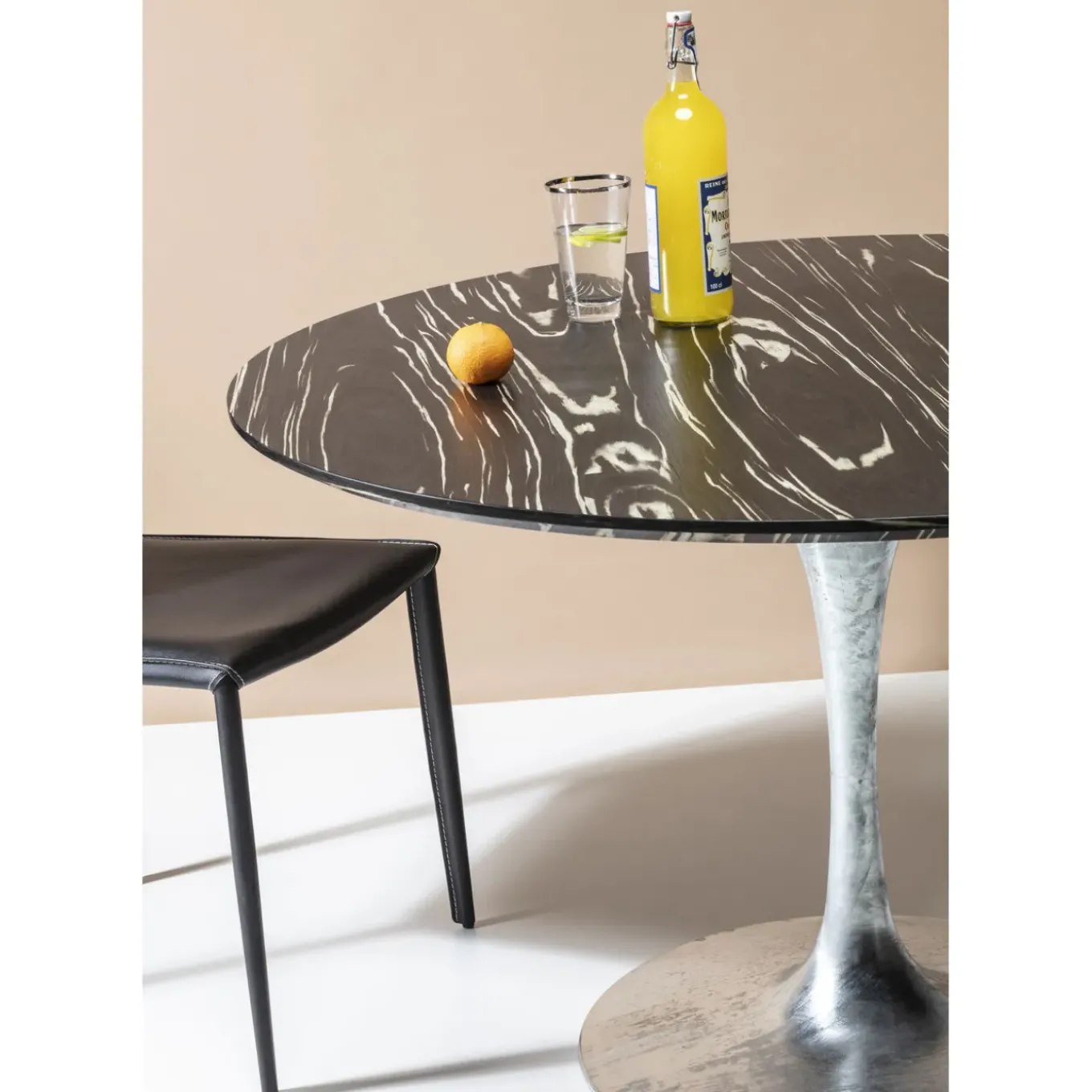 Pied De Table Invitation Zinc O60Cm