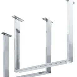 Pietement De Table Tavola Chrome (2 Pcs)