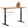 Pietement De Table Tavola Office Smart Noir