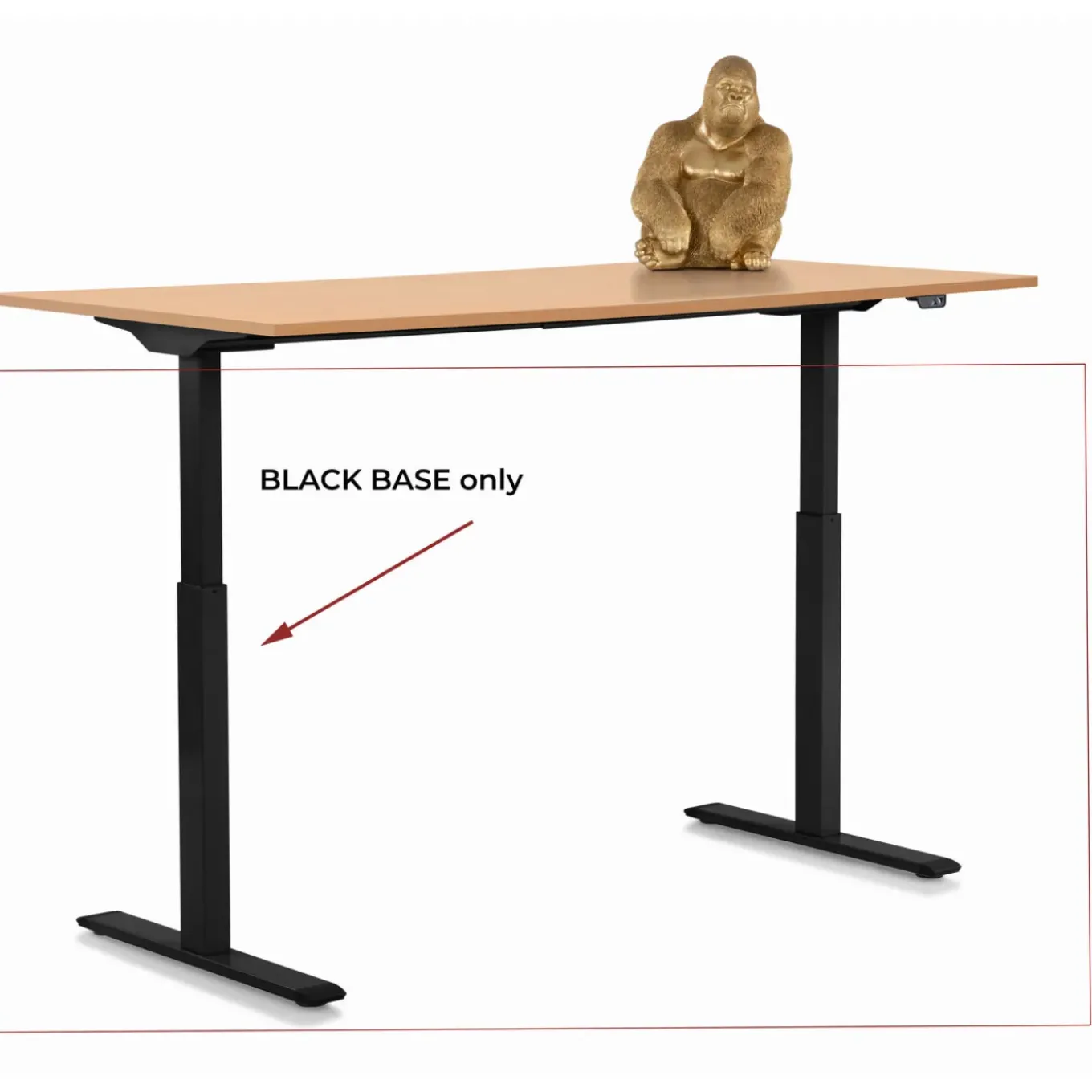Pietement De Table Tavola Office Smart Noir