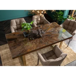 Pietement De Table Tavola Laiton (2 Pcs)
