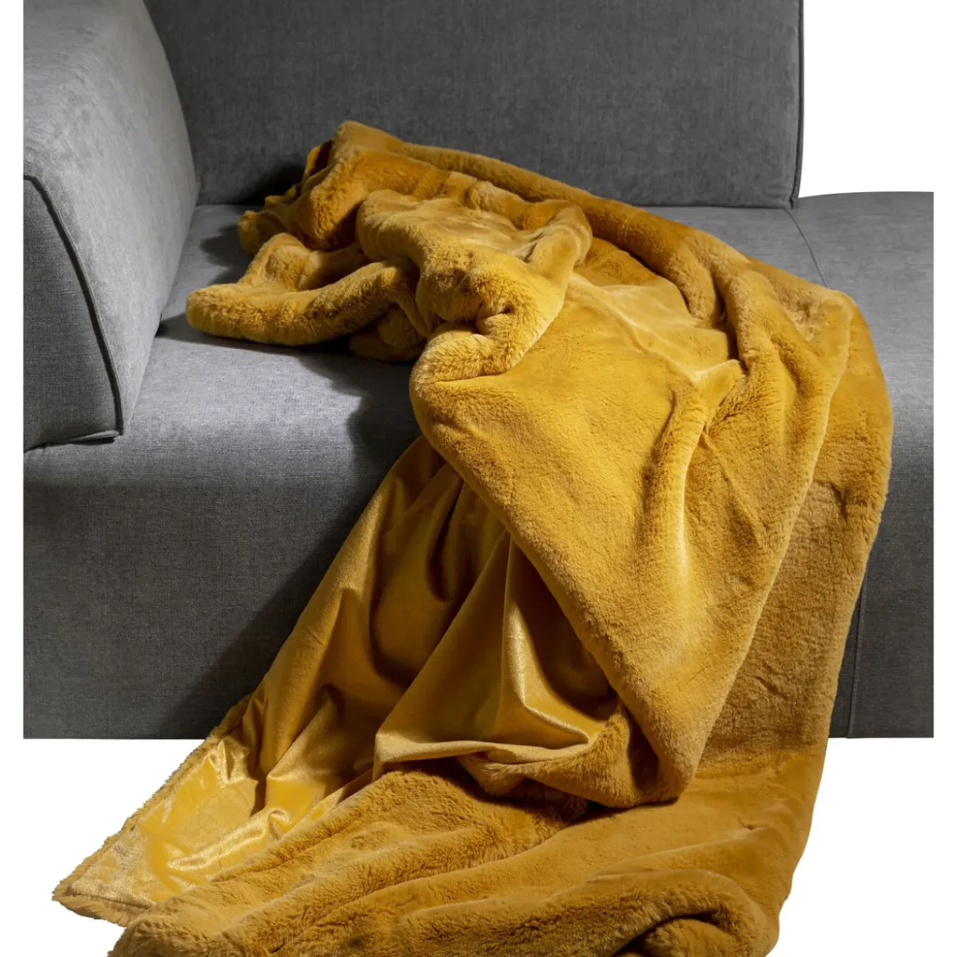 Plaid Jaune 140X200Cm