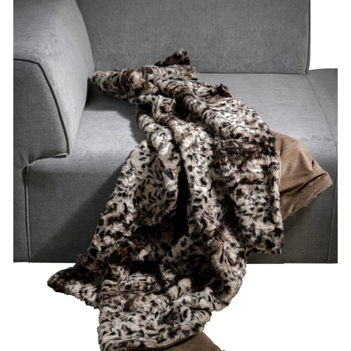 Plaid Leo Fonce 140X200Cm