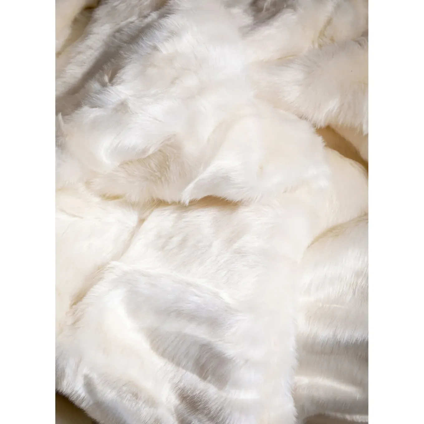 Plaid Polar Blanc 140X200Cm