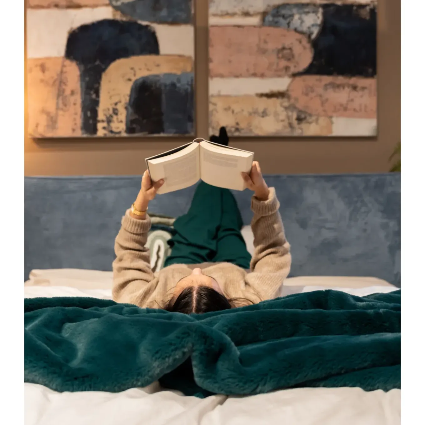 Plaid Vert 140X200Cm