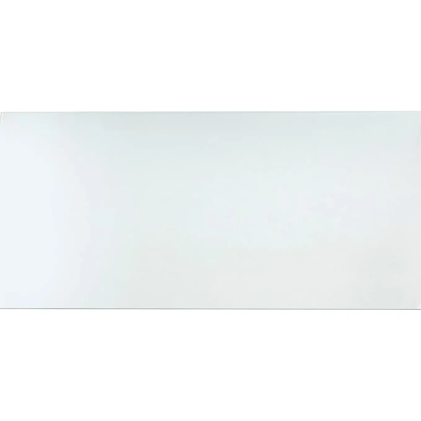 Plateau De Table En Verre Transparent 160X80Cm