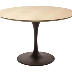Plateau De Table Invitation Rond Chene O120Cm