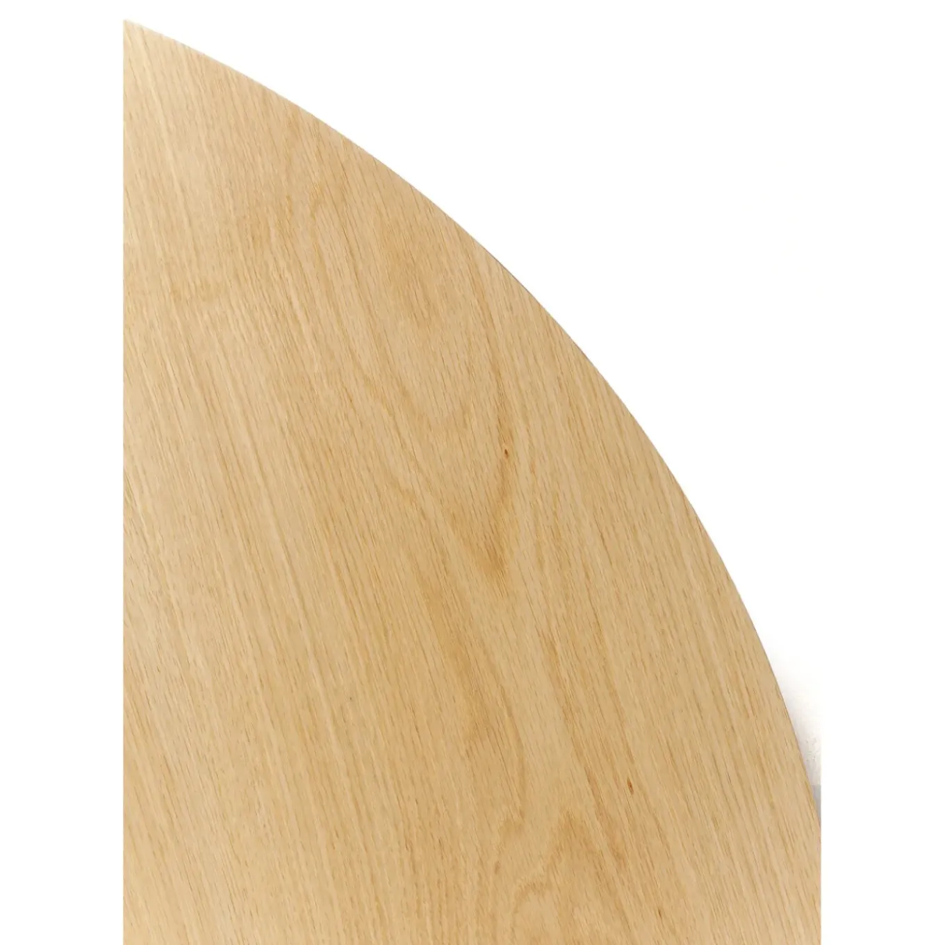 Plateau De Table Invitation Rond Chene O120Cm
