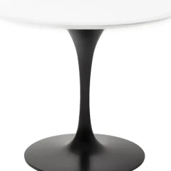 Plateau De Table Invitation Rond Blanc O90Cm