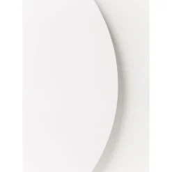 Plateau De Table Invitation Rond Blanc O90Cm