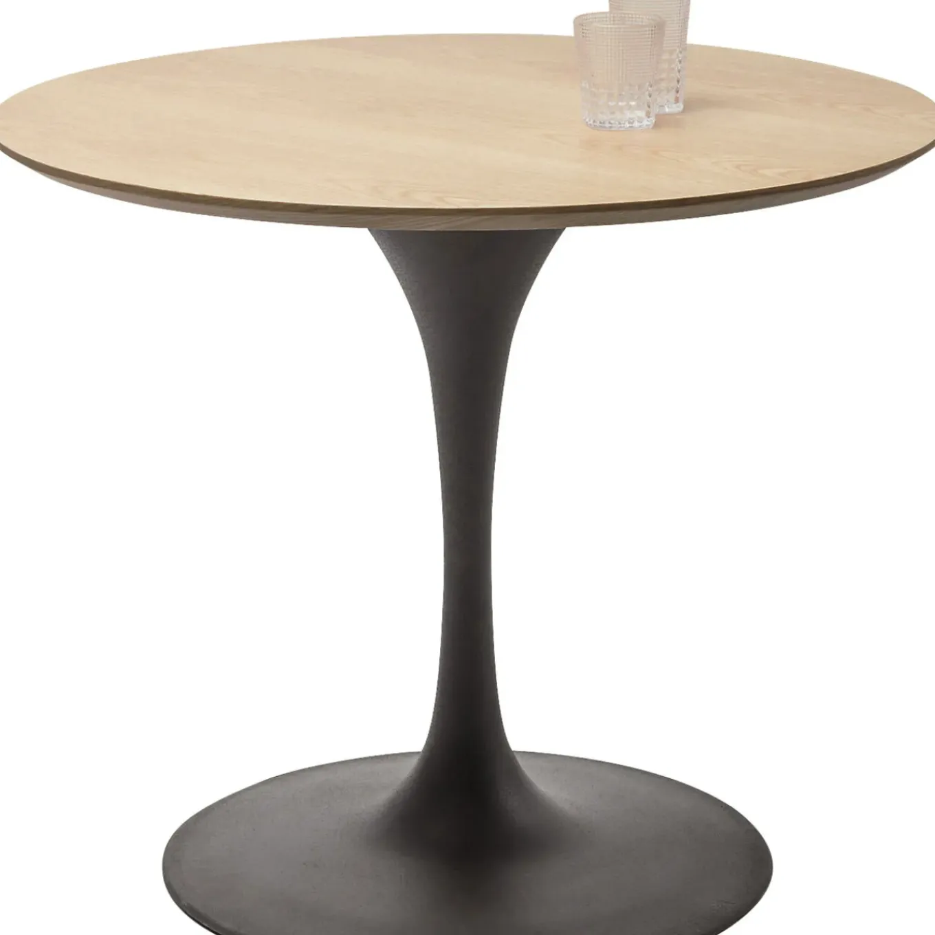 Plateau De Table Invitation Rond Chene O90Cm
