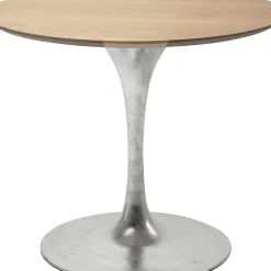 Plateau De Table Invitation Rond Chene O90Cm