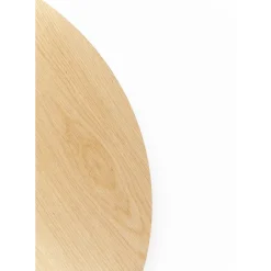 Plateau De Table Invitation Rond Chene O90Cm